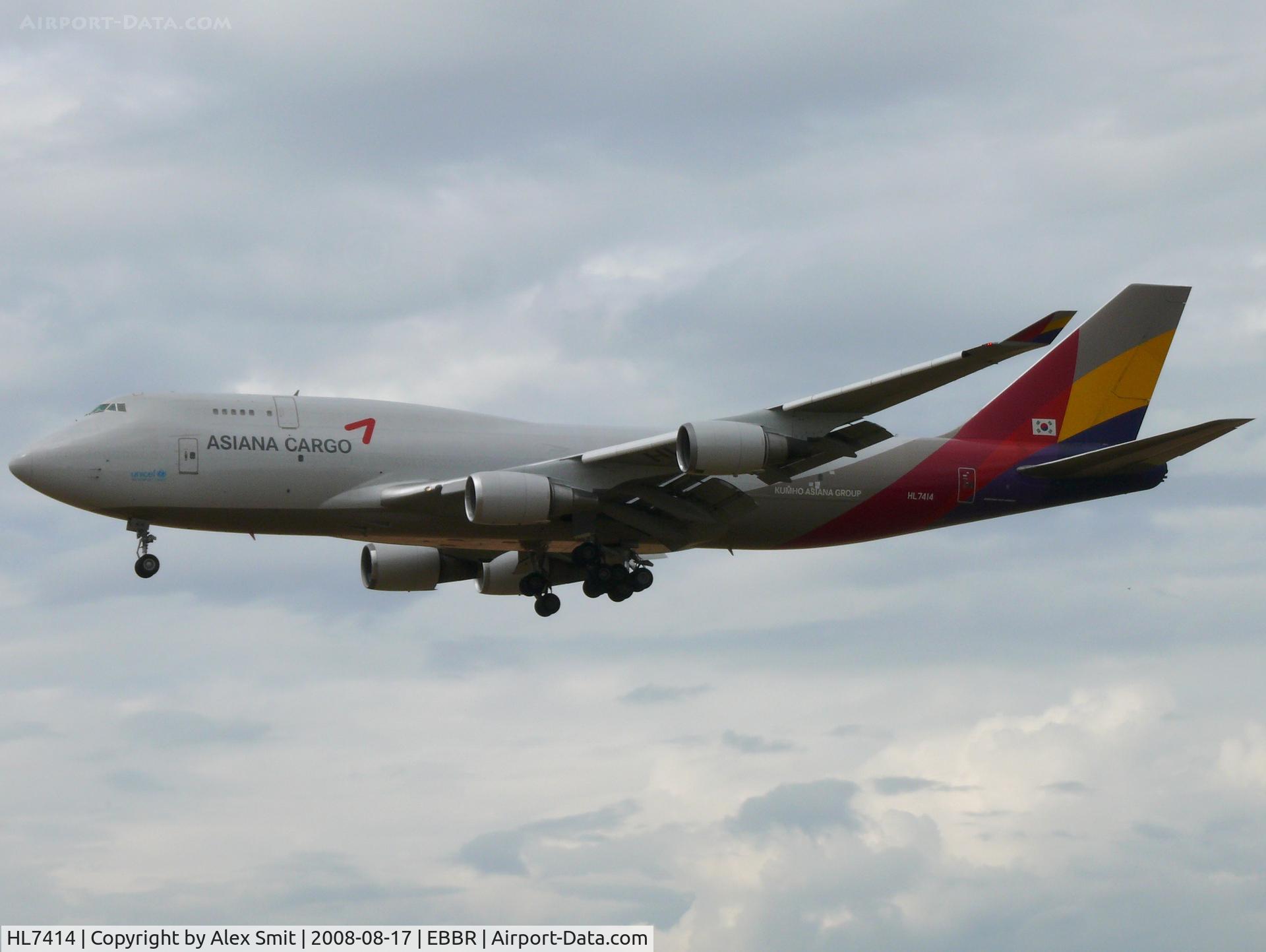 HL7414, 1991 Boeing 747-48EM(BDSF) C/N 25452, Boeing B747-48E HL7414 Asiana Cargo