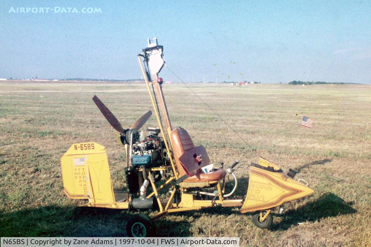 N65BS, Sanderfur Brian L GYROPLANE C/N 001-B.S., At Fort Worth Spinks - Gyroplane