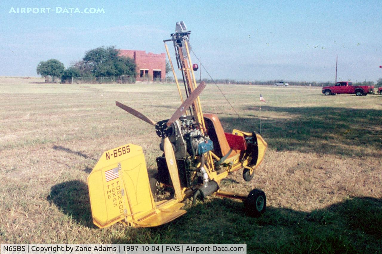 N65BS, Sanderfur Brian L GYROPLANE C/N 001-B.S., At Fort Worth Spinks - Gyroplane