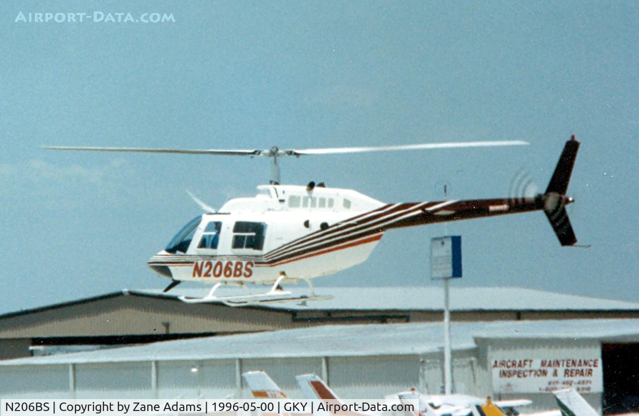 N206BS, Bell 206B JetRanger III C/N 4201, At Arlington Municipal - Bell 206B