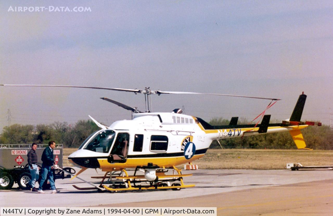 N44TV, 1979 Bell 206L-1 LongRanger II C/N 45208, The first Bell 206 for KDFW TV - Fort Worth Dallas