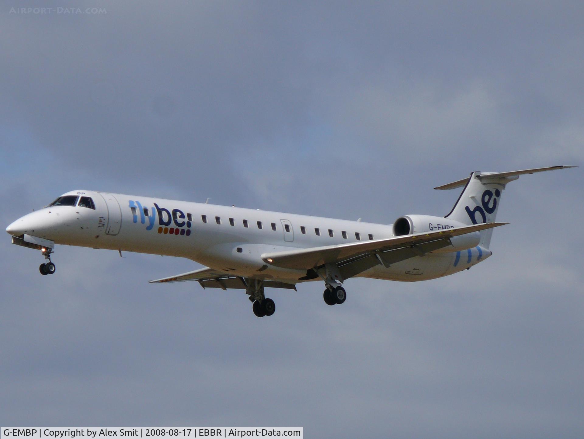 G-EMBP, 2000 Embraer EMB-145EU (ERJ-145EU) C/N 145300, Embraer ERJ145EU G-EMBP flybe