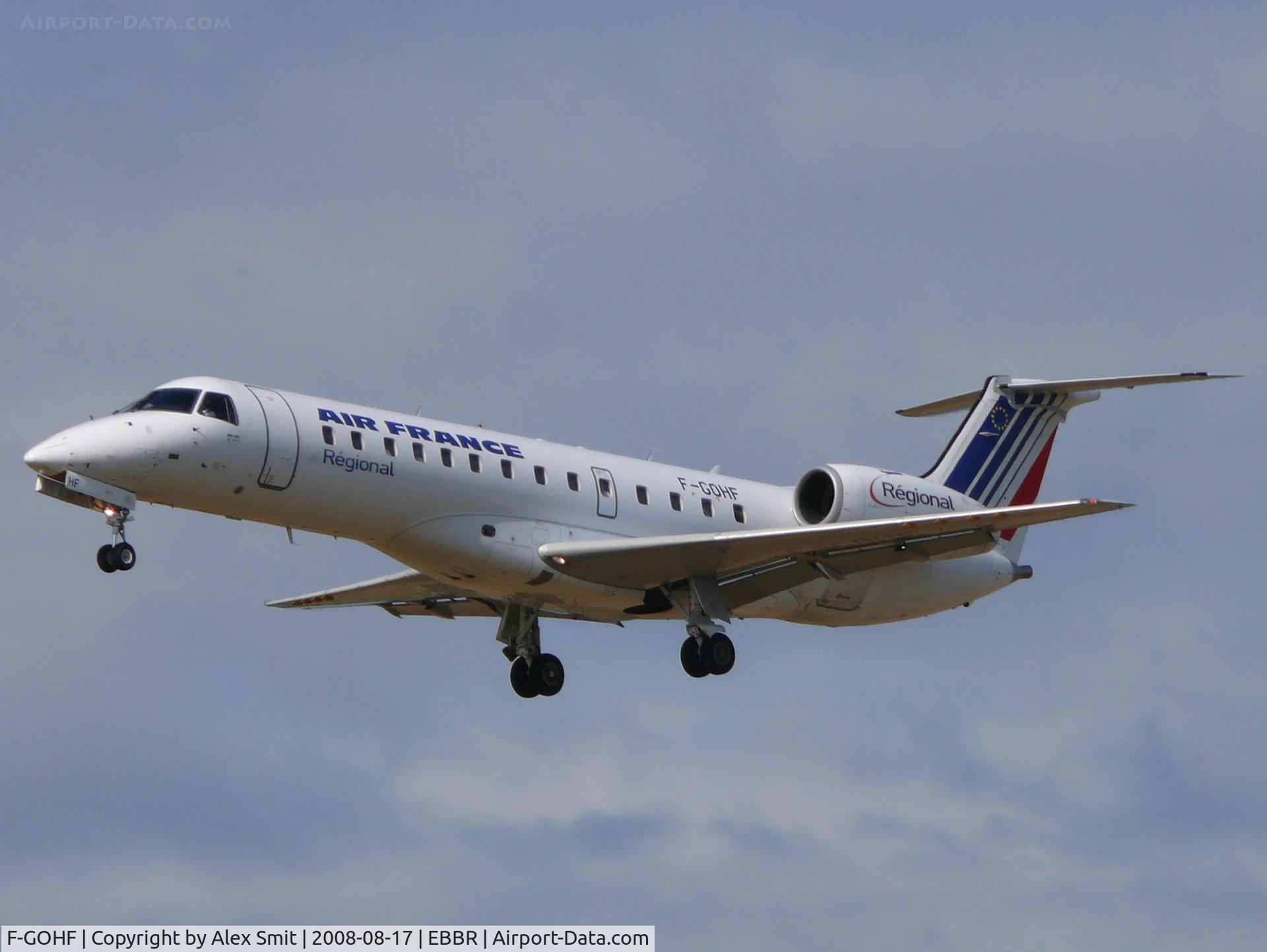 F-GOHF, 2000 Embraer ERJ-135ER (EMB-135ER) C/N 145347, Embraer ERJ135ER F-GOHF Air France by Regional