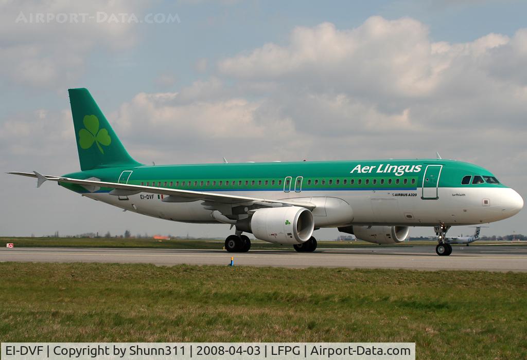 EI-DVF, 2007 Airbus A320-214 C/N 3136, Rolling to the gate