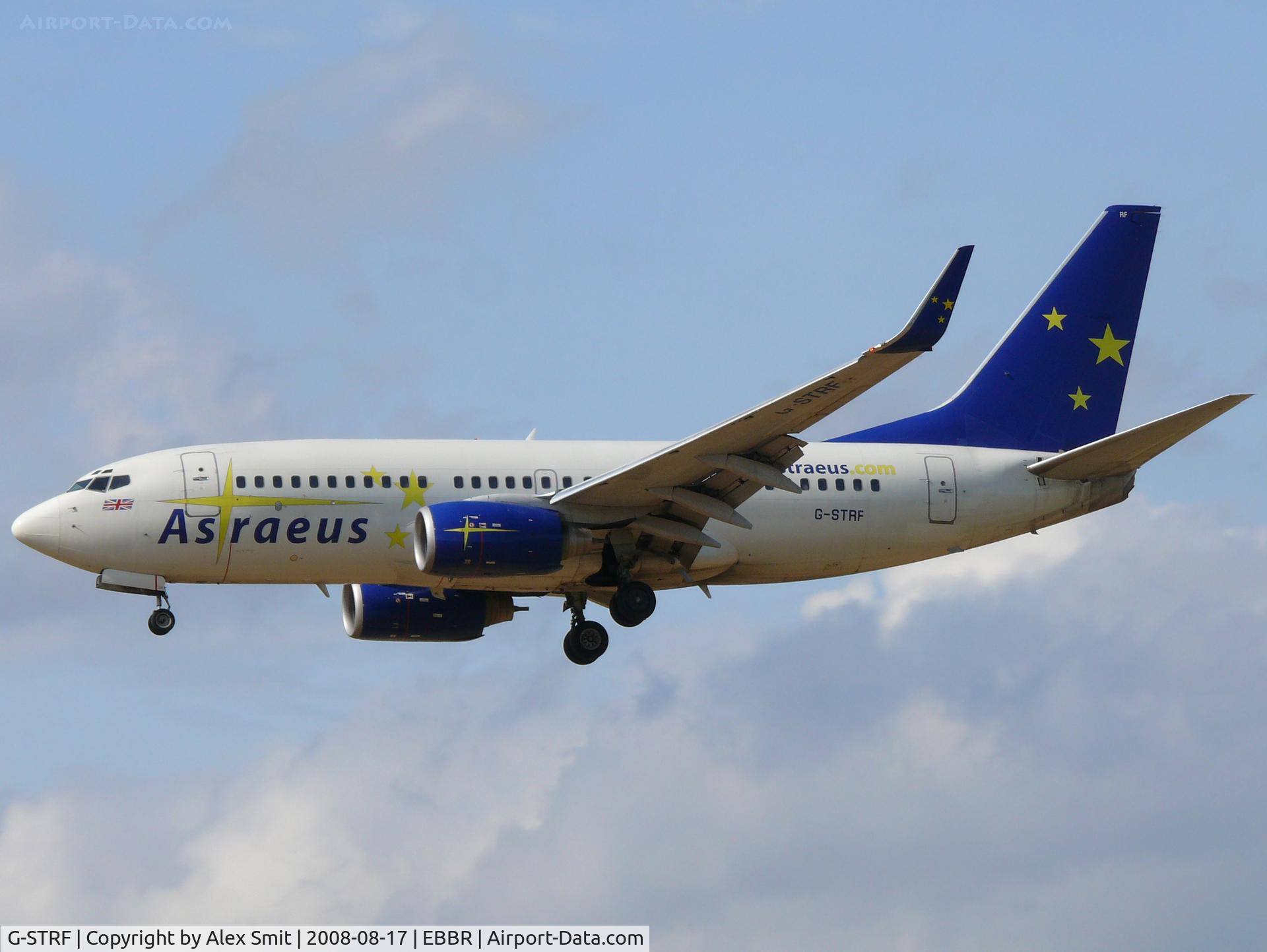 G-STRF, 2002 Boeing 737-76N C/N 29885, Boeing B737-76N G-STRF Astraeus