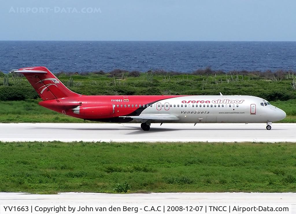 YV1663, 1981 Douglas DC-9-31 C/N 48144/1039, Aserca Airlines DC 9-31 (48144/1039)