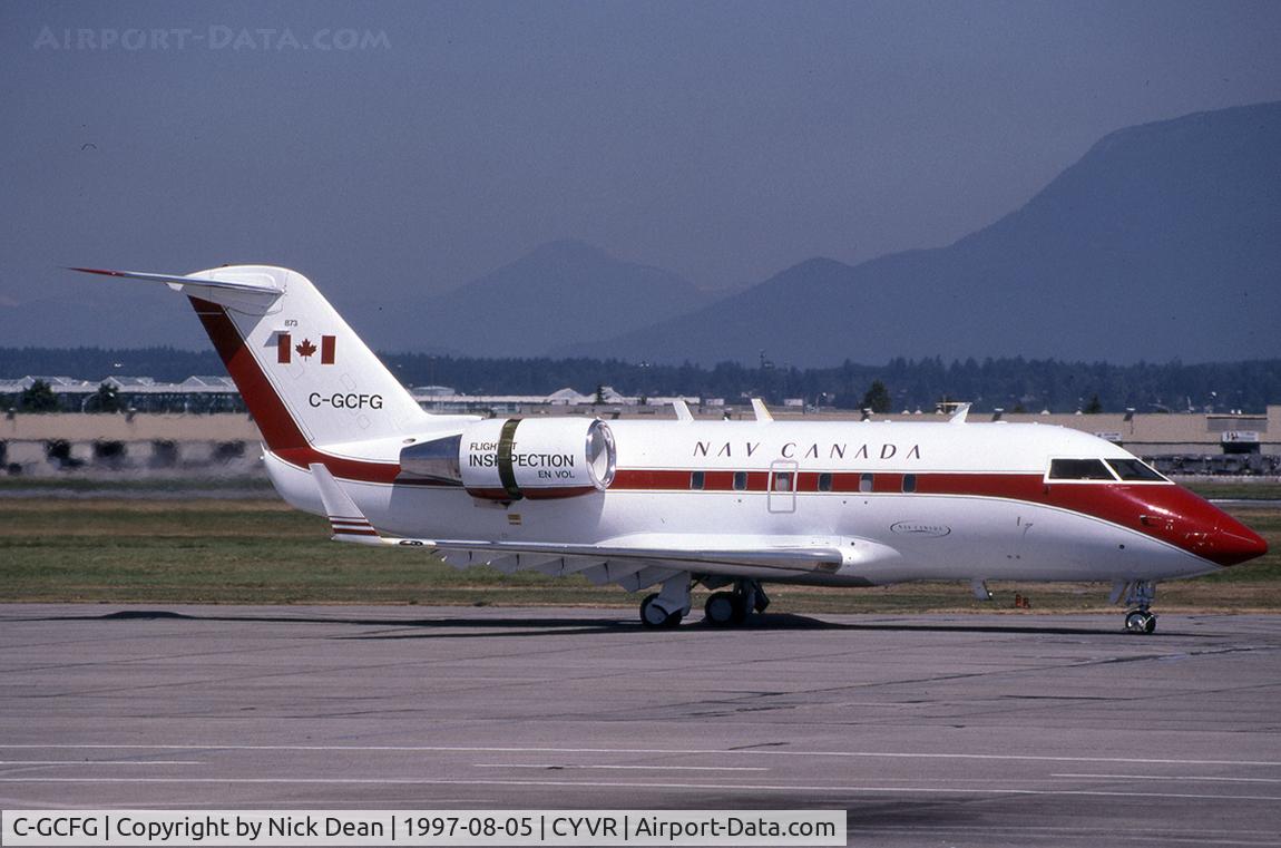 C-GCFG, 1984 Canadair Challenger 601 (CL-600-2A12) C/N 3022, CYVR