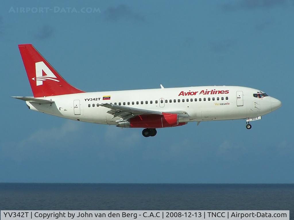 YV342T, 1984 Boeing 737-232 C/N 23090, Avior Airlines B 737-2H4Adv