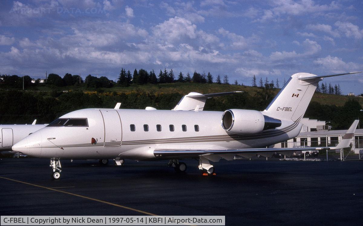 C-FBEL, 1984 Canadair Challenger 601 (CL-600-2A12) C/N 3028, KBFI