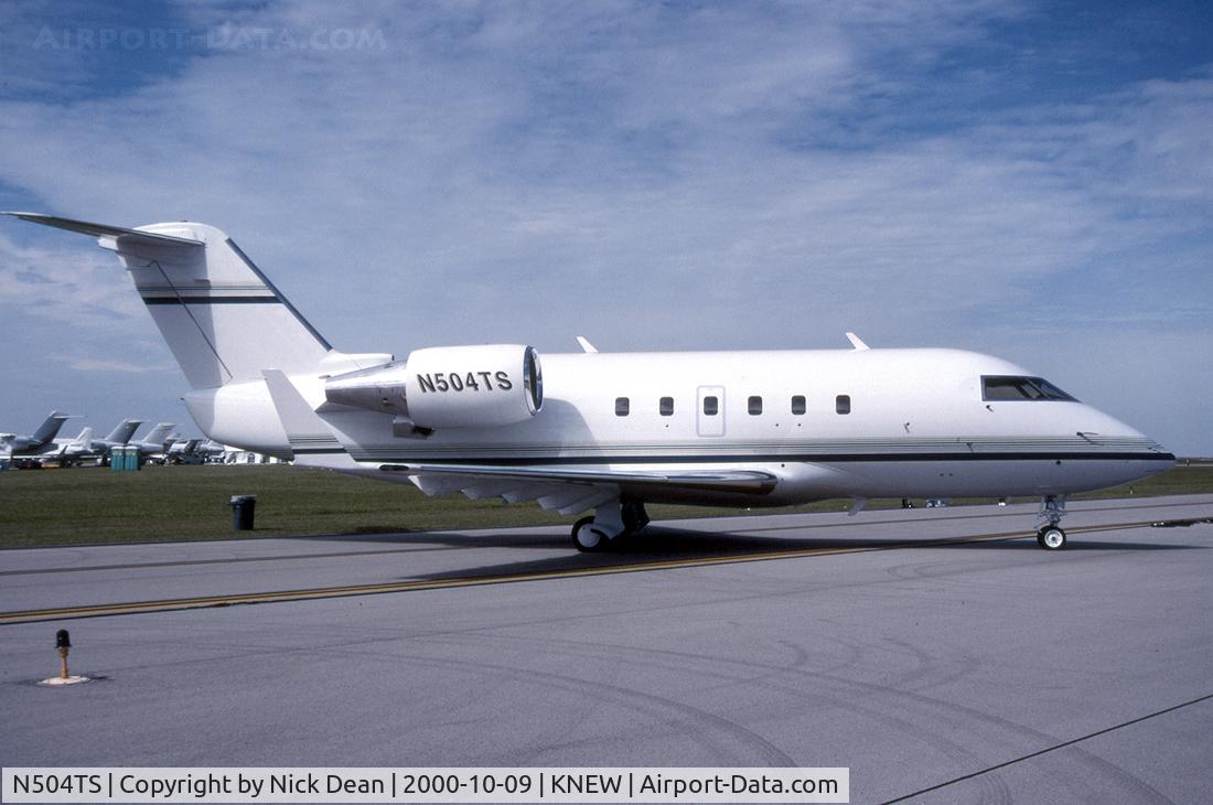 N504TS, 1987 Canadair Challenger 601-3A (CL-600-2B16) C/N 5004, KNEW