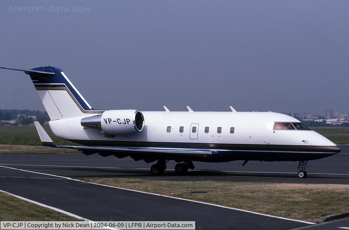 VP-CJP, 1988 Canadair Challenger 601-3A (CL-600-2B16) C/N 5022, LFPB