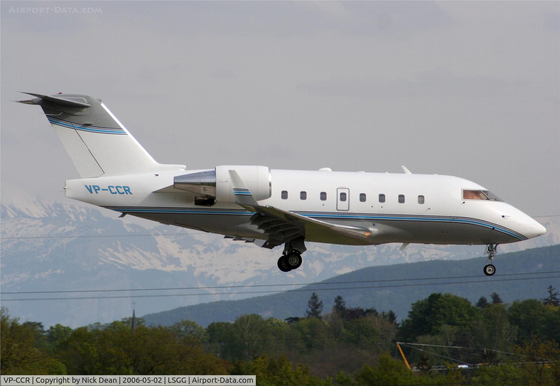 VP-CCR, Canadair Challenger 601-3A (CL-600-2B16) C/N 5079, LSGG