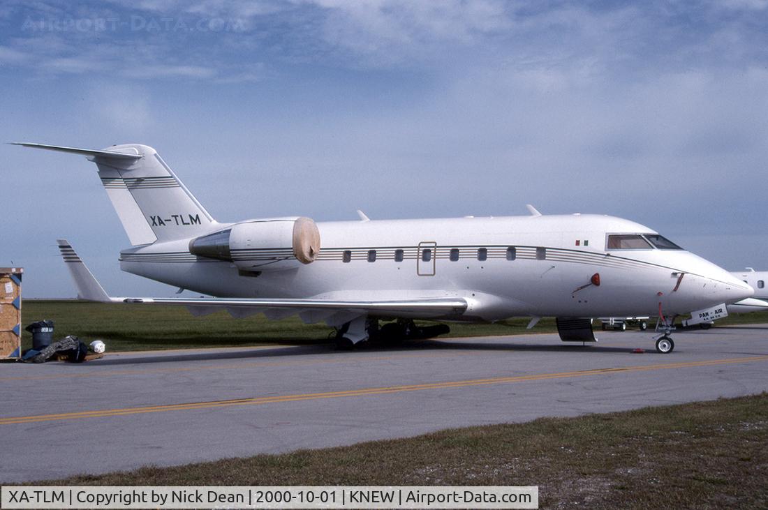 XA-TLM, 1991 Canadair Challenger 601-3A (CL-600-2B16) C/N 5097, KNEW