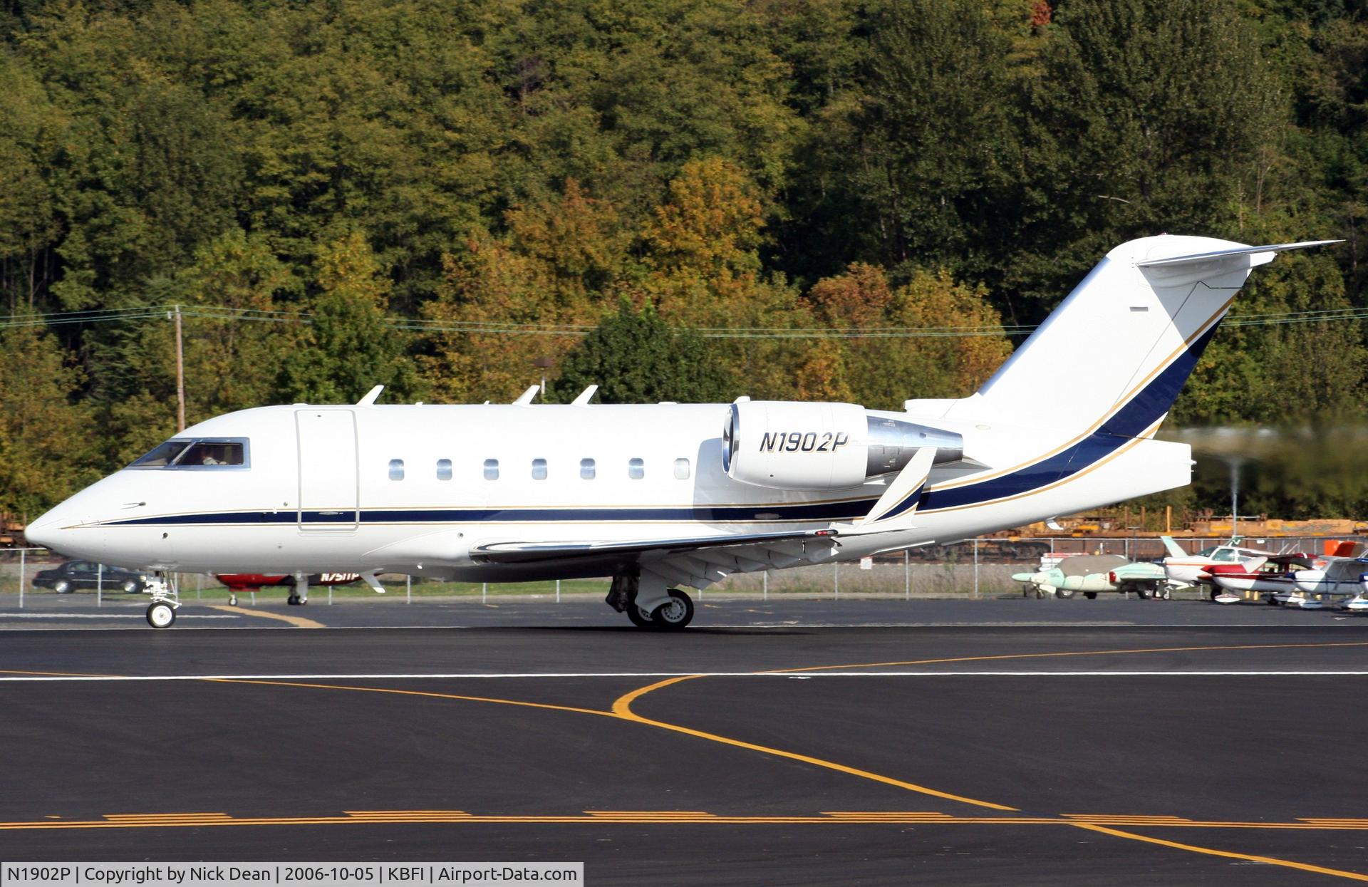 N1902P, 1993 Canadair Challenger 601-3A (CL-600-2B16) C/N 5135, KBFI