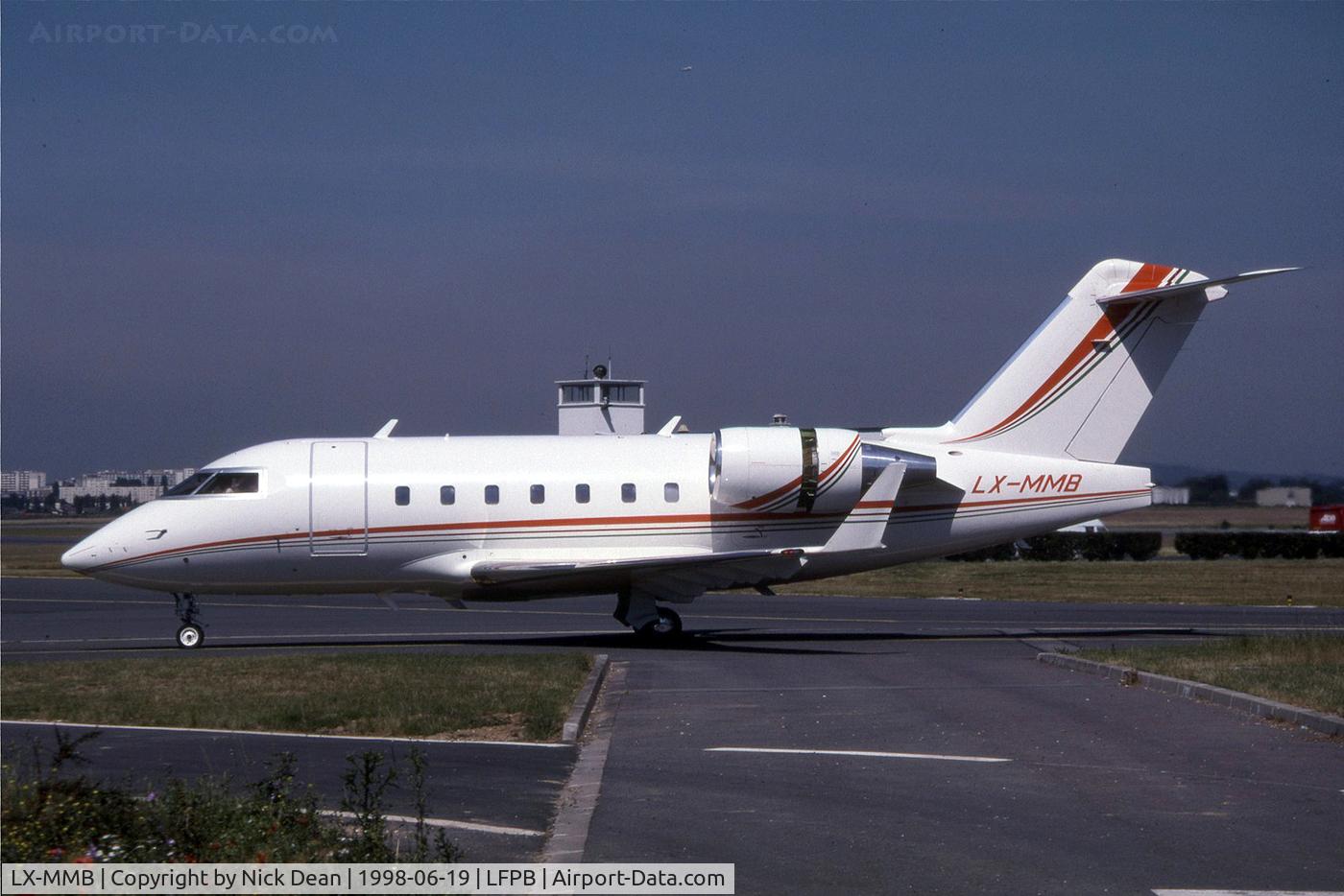 LX-MMB, 1994 Canadair Challenger 601-3R (CL-600-2B16) C/N 5146, LFPB