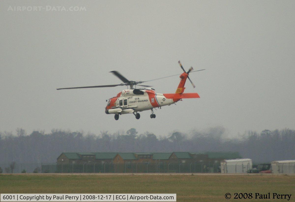 6001, Sikorsky HH-60J Jayhawk C/N 70.0622, Headed out for a wet sortie