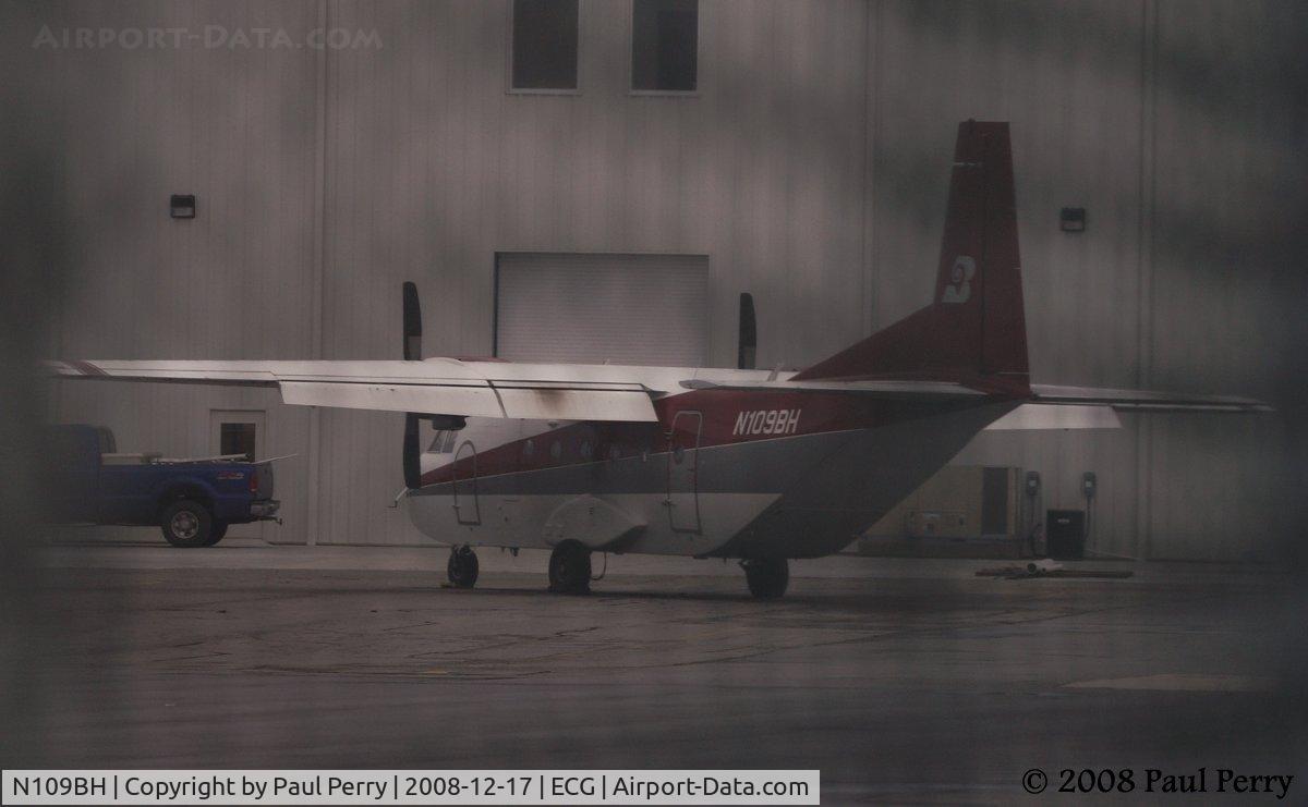 N109BH, 1981 CASA C-212-CC C/N 192, Off to the side, this little 212 sits