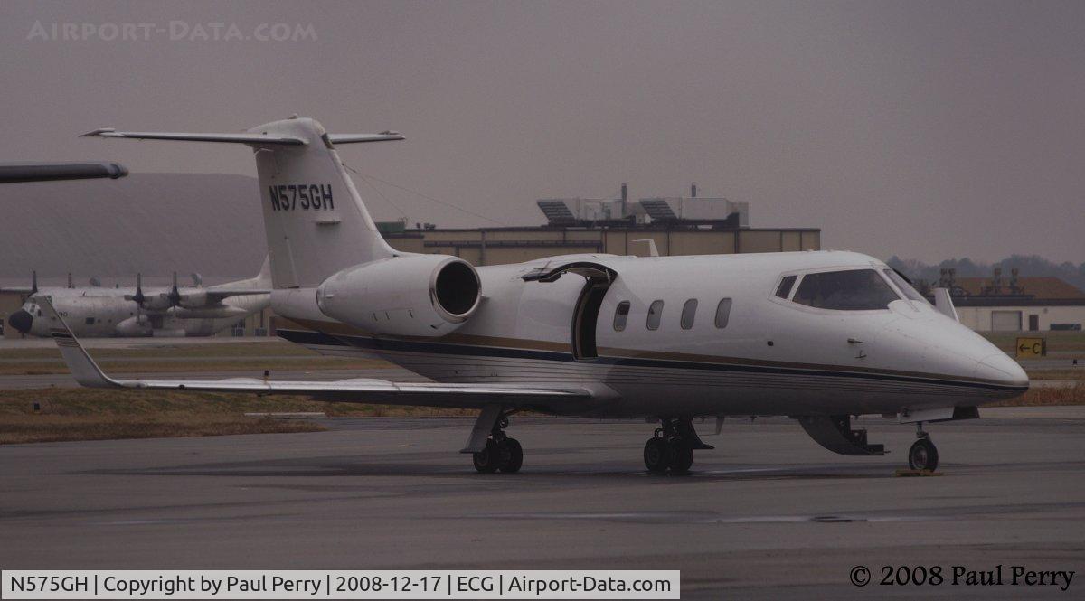 N575GH, 1982 Gates Learjet 55 C/N 042, She does tend to get around the country...