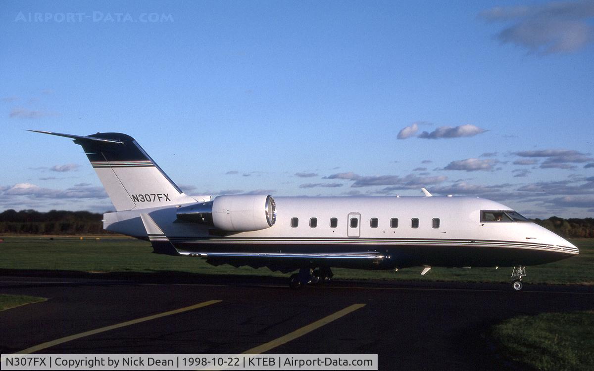 N307FX, 1995 Canadair Challenger 601-3R (CL-600-2B16) C/N 5179, KTEB
