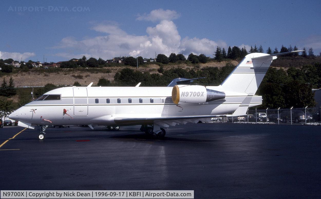 N9700X, 1995 Canadair Challenger 601-3R (CL-600-2B16) C/N 5186, KBFI