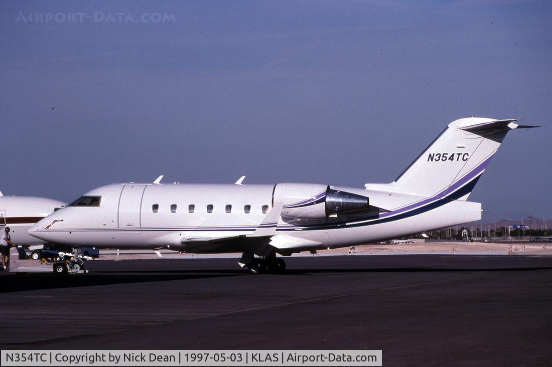 N354TC, 1996 Canadair Challenger 601-3R (CL-600-2B16) C/N 5192, KLAS