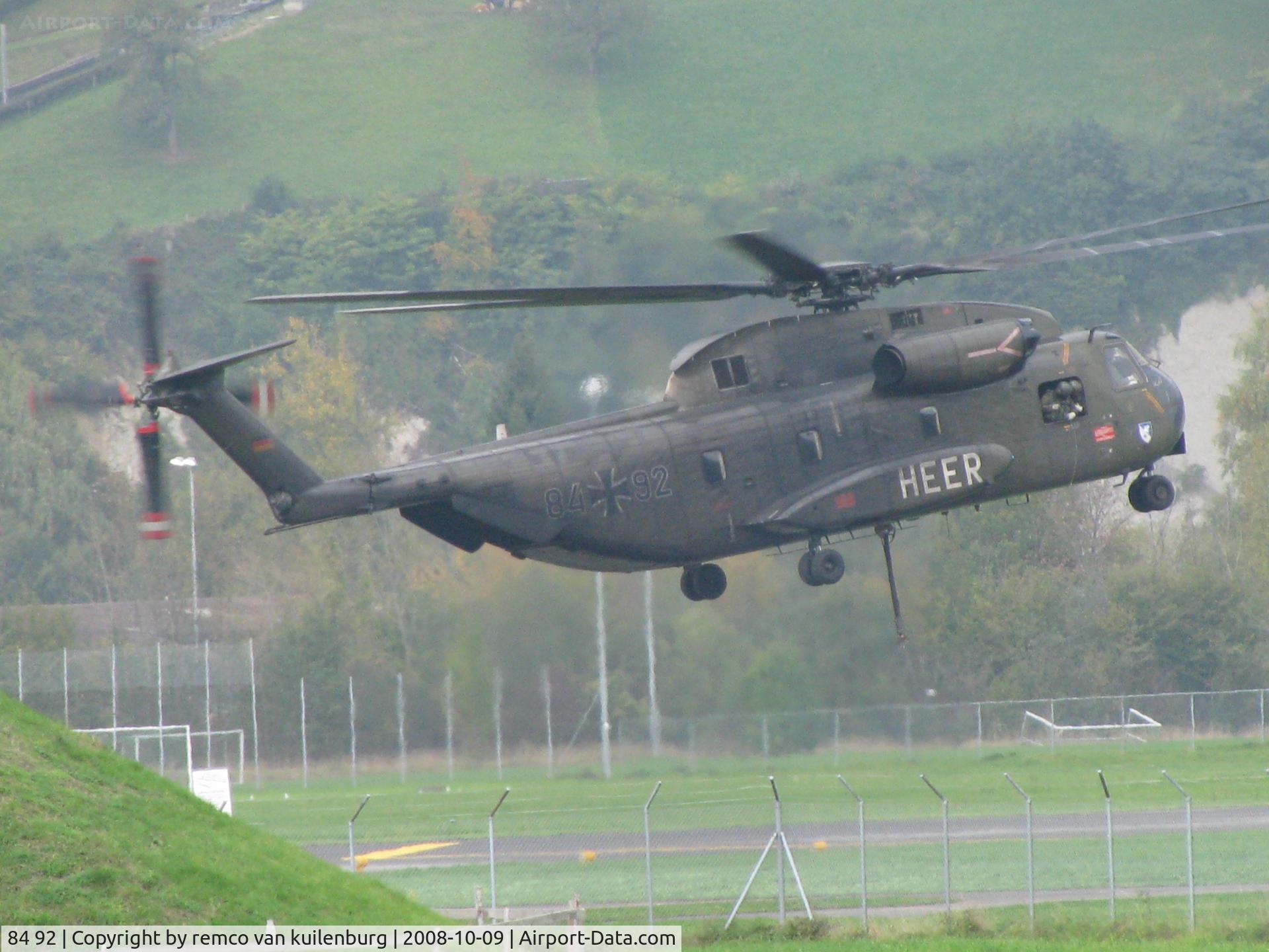 84 92, Sikorsky (VFW-Fokker) CH-53G C/N V65-090, CH53G flying with MTHR25