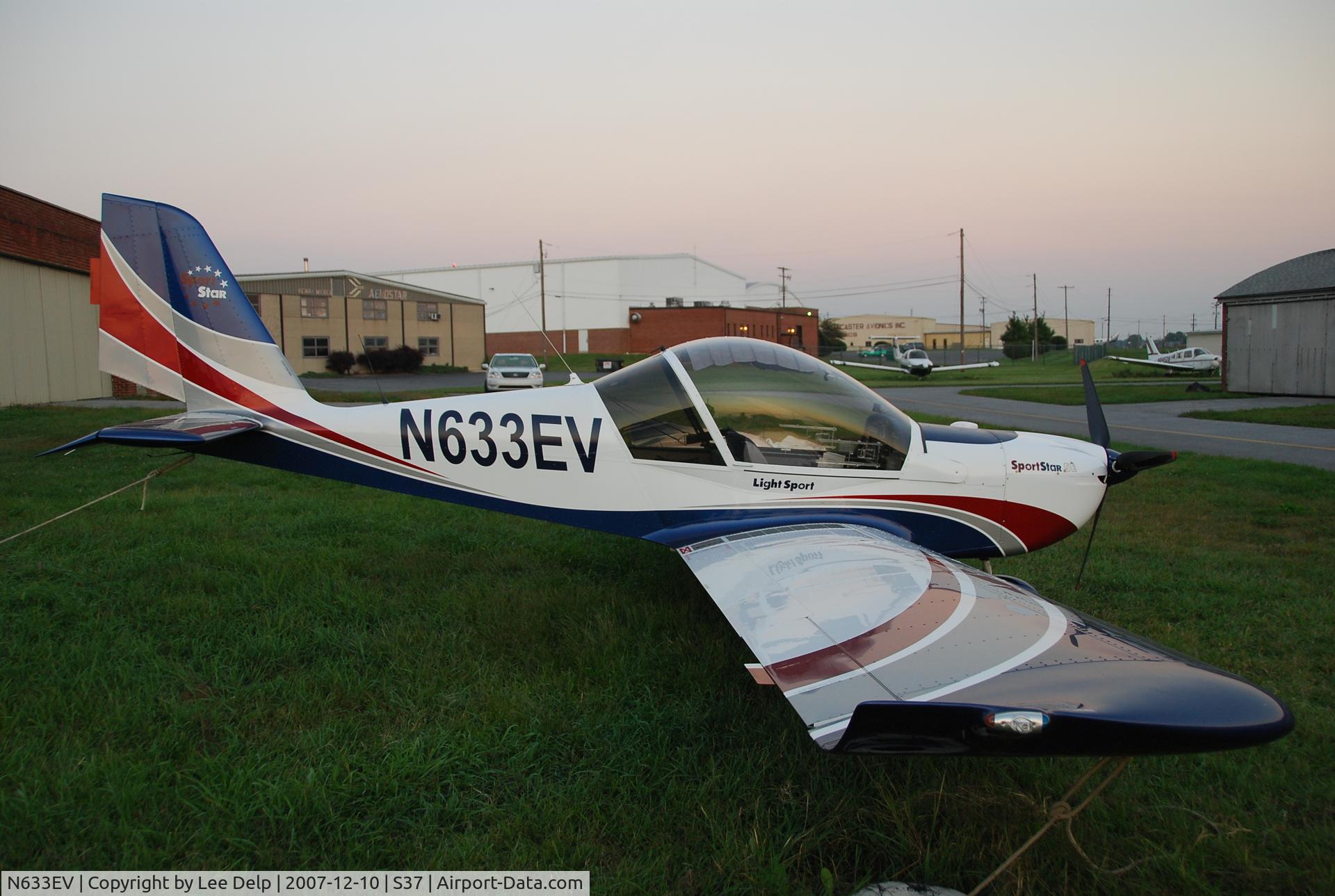 N633EV, 2006 Evektor-Aerotechnik SPORTSTAR C/N 20060705, Sport Star Plus