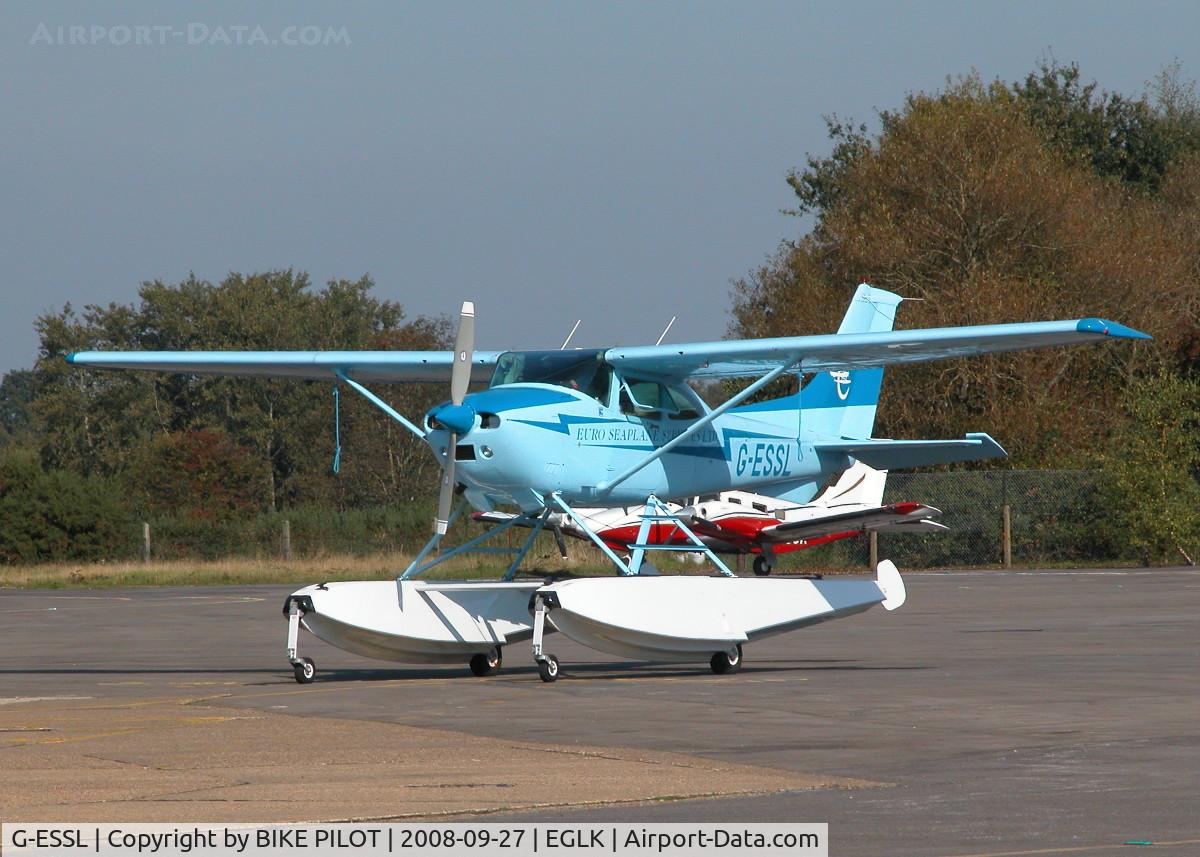 G-ESSL, 1981 Cessna 182R Skylane C/N 182-67947, WAITING FOR THE FUEL PUMPS