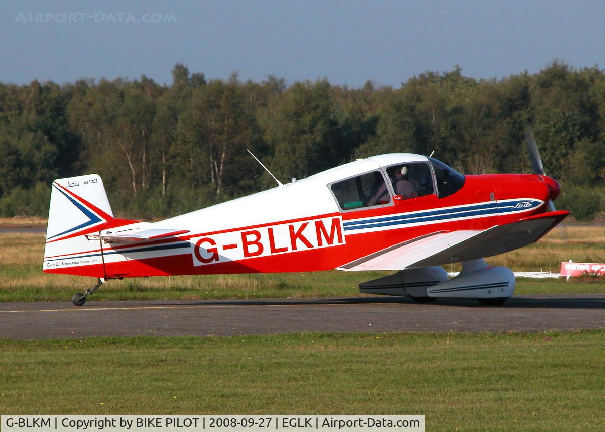 G-BLKM, 1963 CEA Jodel DR-1051 Sicile C/N 519, SMART JODEL