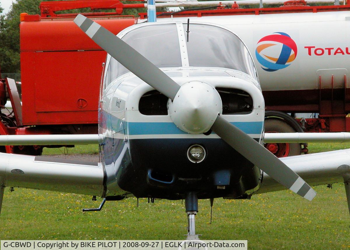 G-CBWD, 2002 Piper PA-28-161 Cherokee Warrior III C/N 2842160, BASED CABAIR A/C