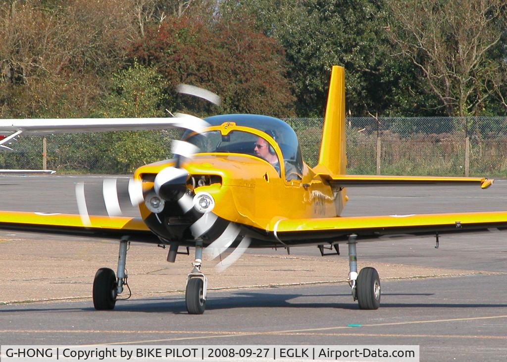 G-HONG, 1988 Slingsby T-67M-200 Firefly C/N 2060, VISITOR FROM FAIROAKS