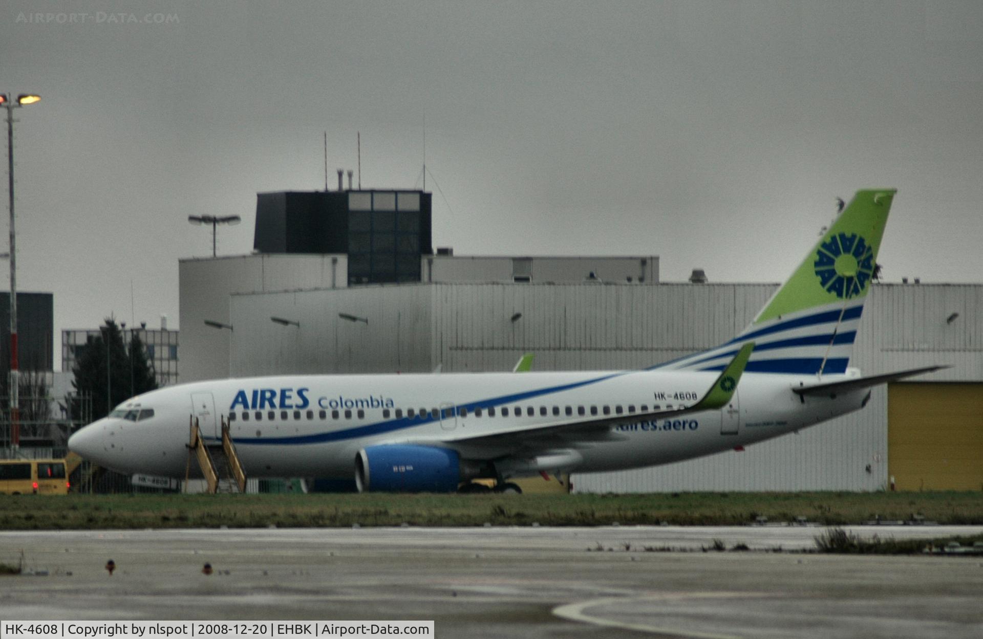 HK-4608, 1999 Boeing 737-73S C/N 29080, ex D-AHID.