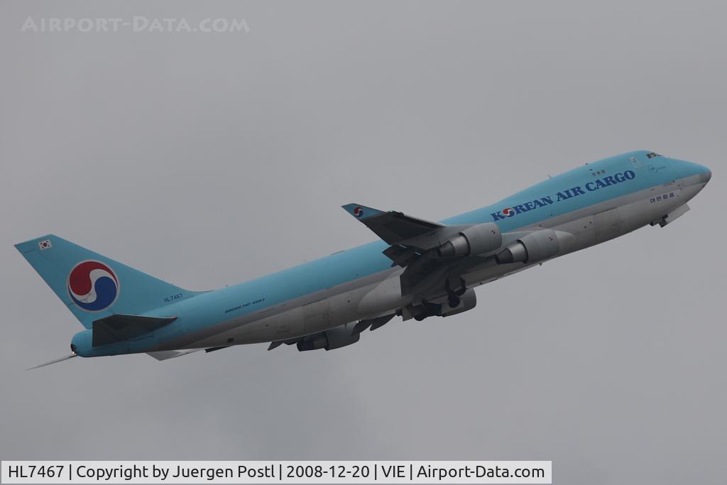 HL7467, 2001 Boeing 747-4B5F/SCD C/N 27073, Boeing 747-4B5F (SCD)