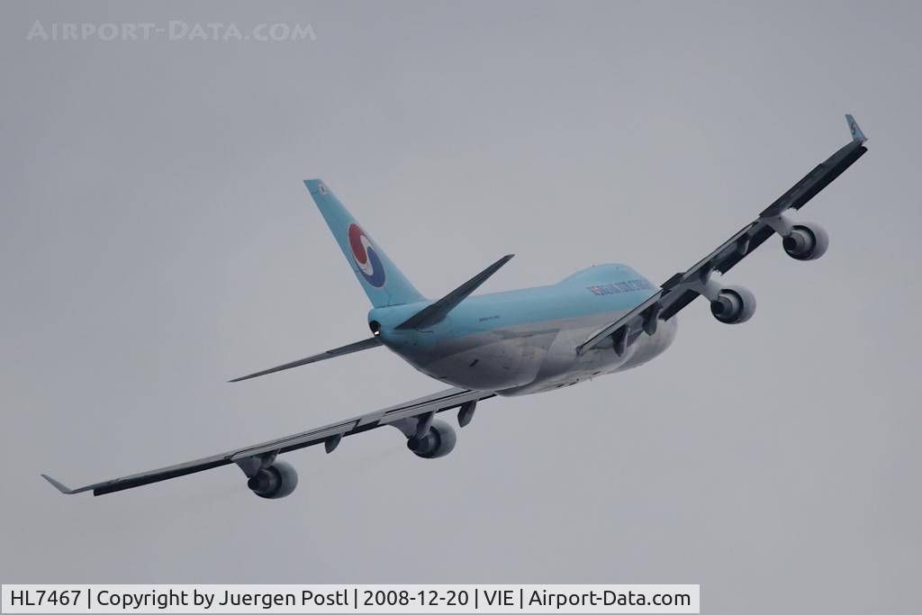 HL7467, 2001 Boeing 747-4B5F/SCD C/N 27073, Boeing 747-4B5F (SCD)