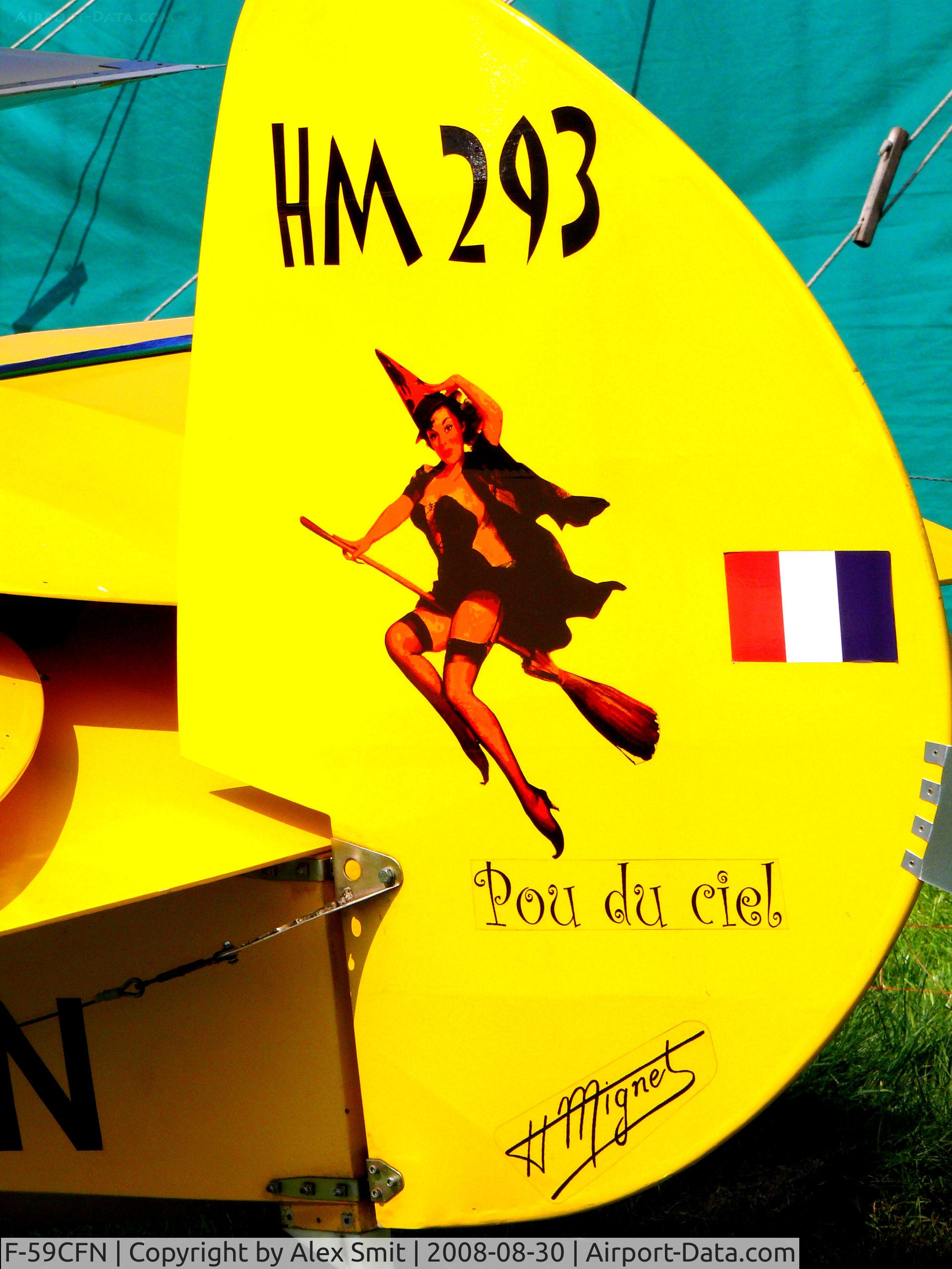 F-59CFN, 2003 Mignet HM.293 Pou-du-Ciel C/N NVAV-219, Mignet HM-293 Pou du Ciel F-59CFN