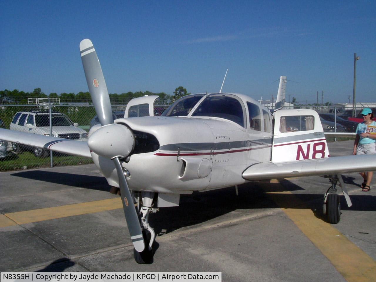 N8355H, 1981 Piper PA-32R-301 C/N 32R-8113052, On the tarmac before a Young Eagles flight