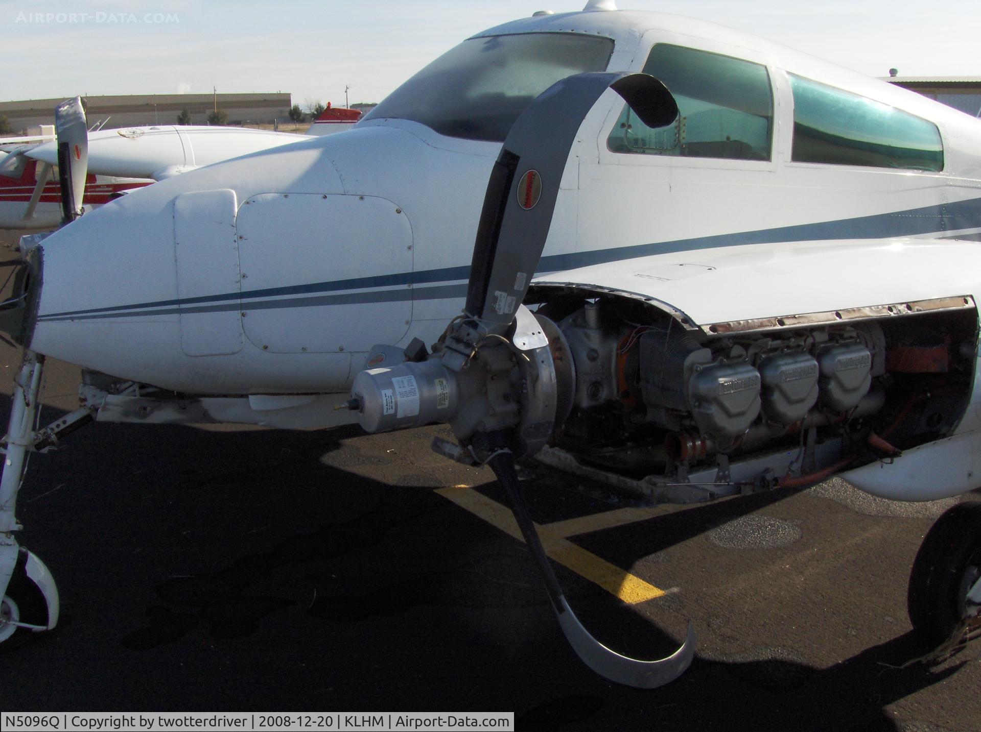 N5096Q, 1968 Cessna 310N C/N 310N-0196, Not flying anytime soon....