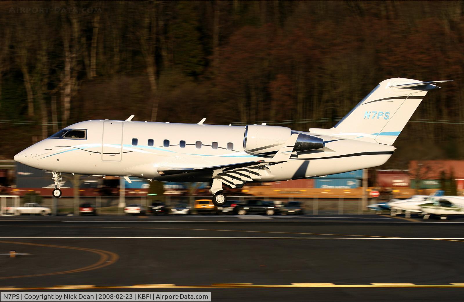N7PS, 1988 Canadair Challenger 601-3A (CL-600-2B16) C/N 5027, KBFI
