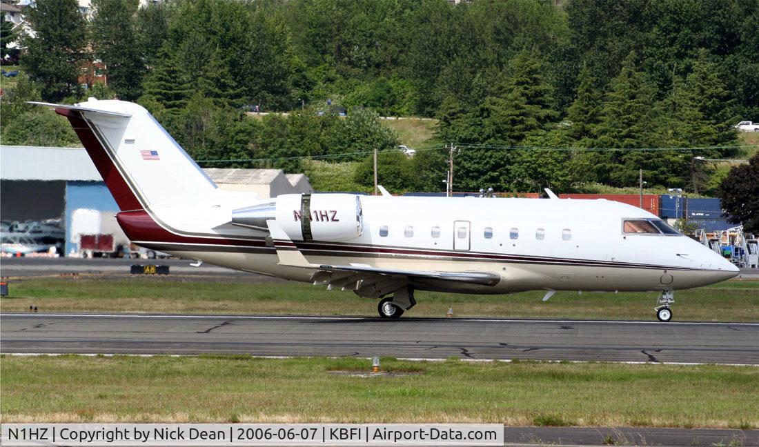 N1HZ, 1988 Canadair Challenger 601-3A (CL-600-2B16) C/N 5030, KBFI