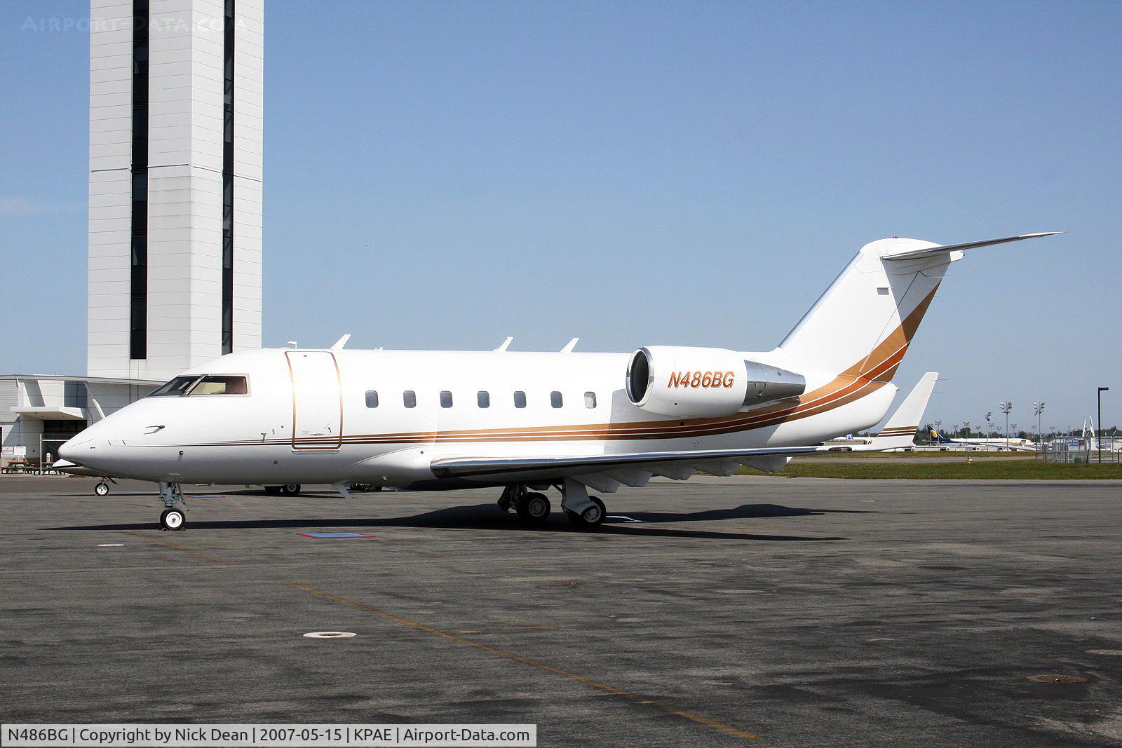 N486BG, Canadair Challenger 601-3A (CL-600-2B16) C/N 5133, KPAE