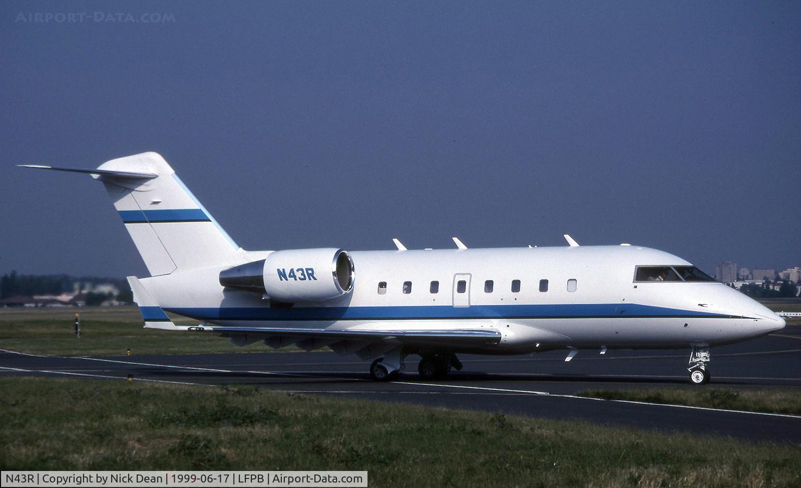 N43R, 1997 Canadair Challenger 604 (CL-600-2B16) C/N 5334, LFPB