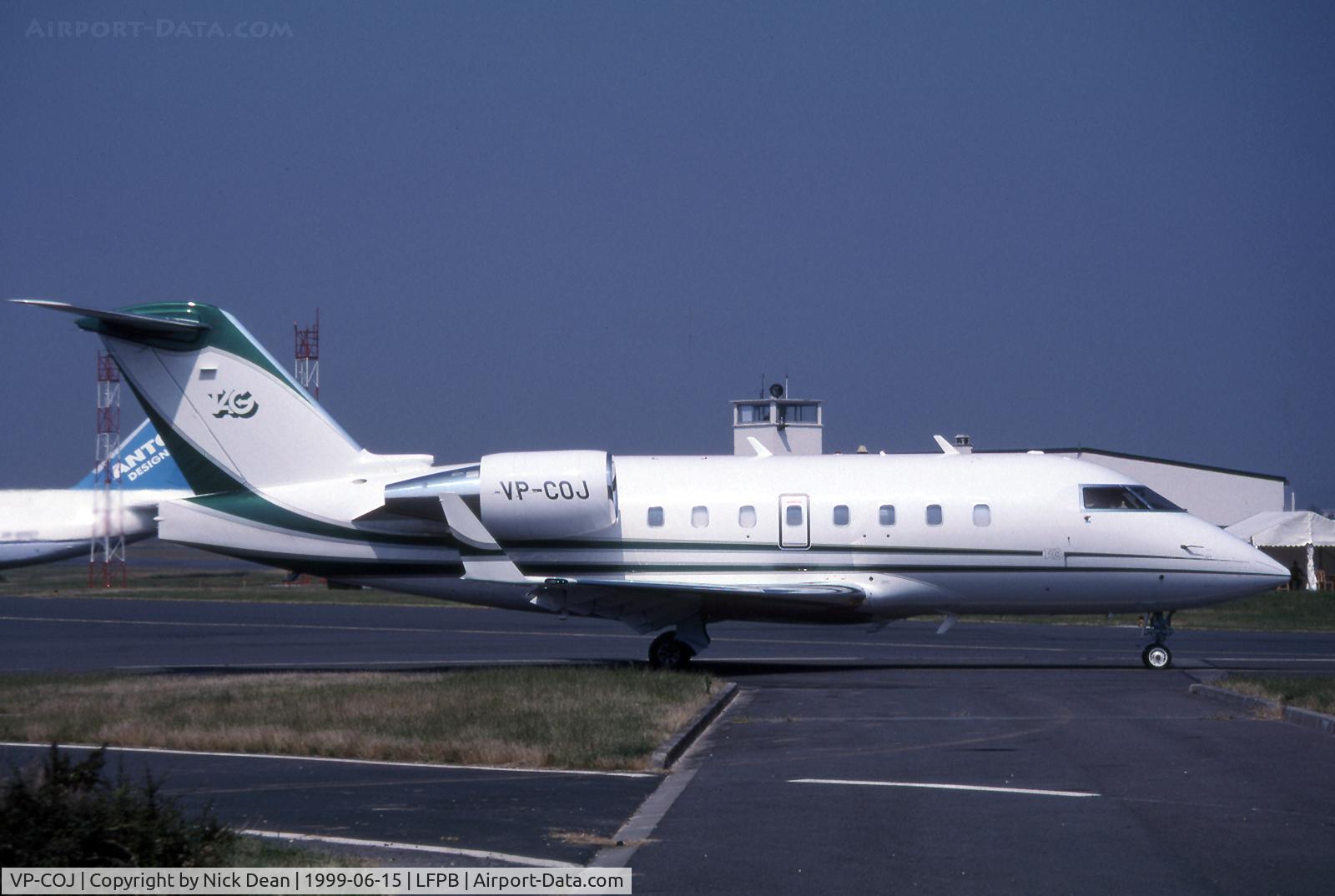 VP-COJ, 1998 Bombardier Challenger 604 (CL-600-2B16) C/N 5367, LFPB