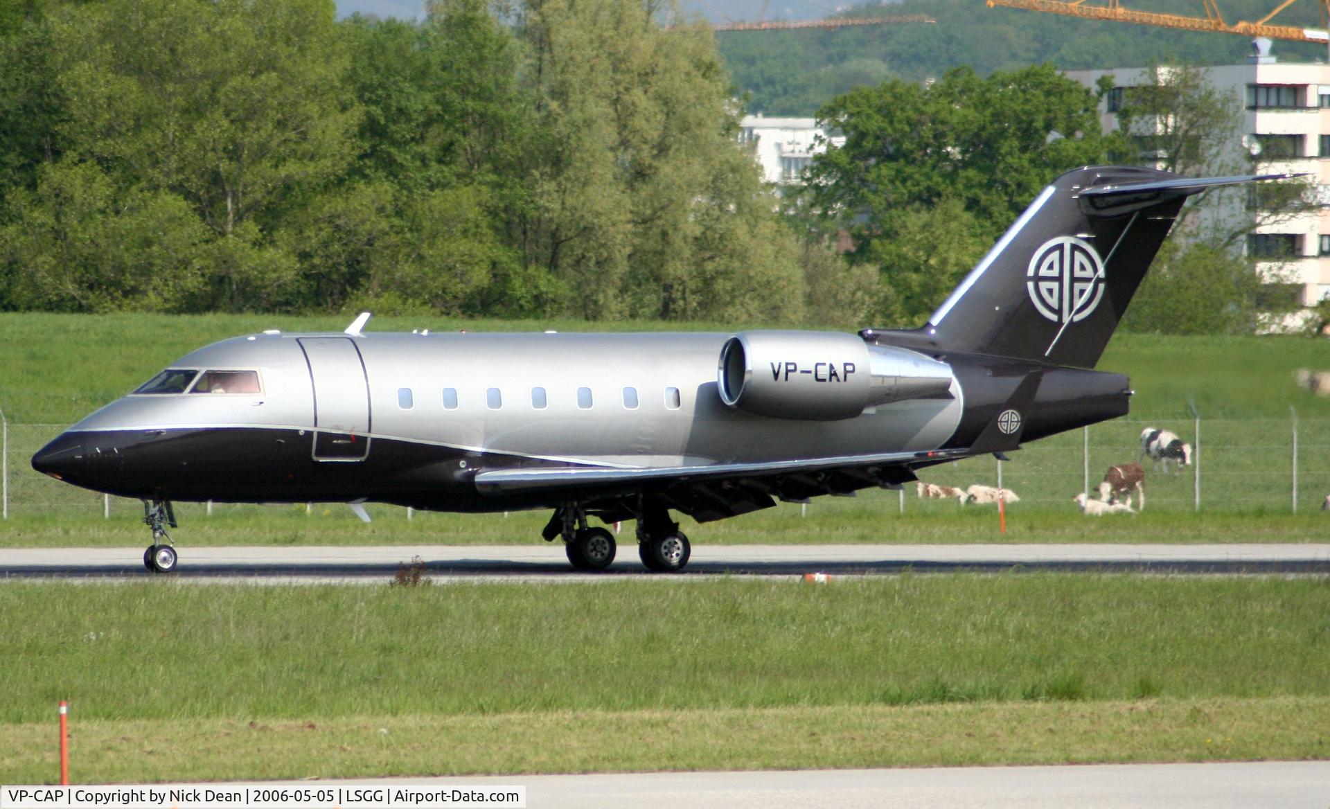 VP-CAP, 1999 Bombardier Challenger 604 (CL-600-2B16) C/N 5415, LSGG