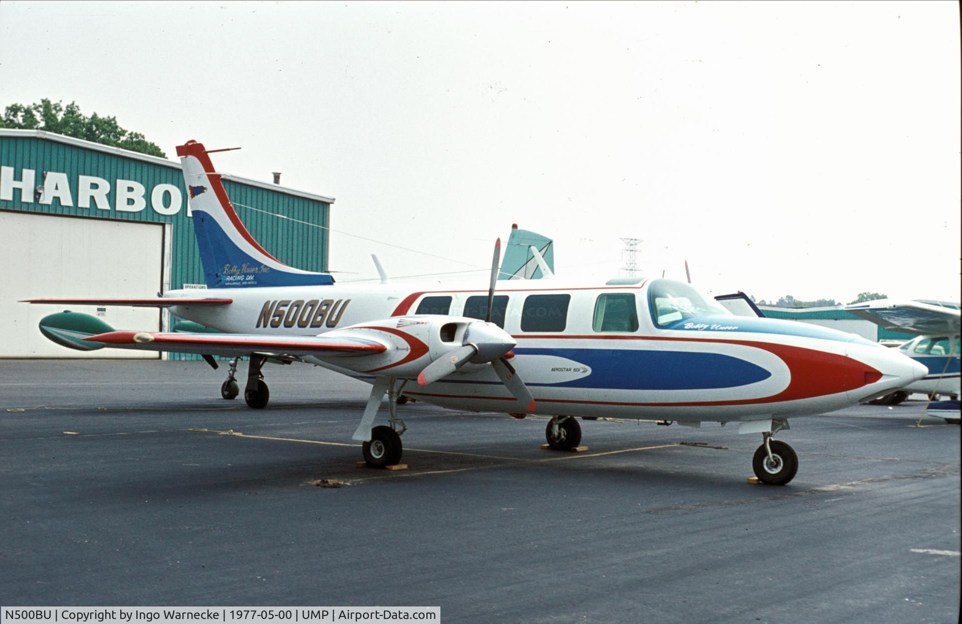 N500BU, 1979 Piper Aerostar C/N 61P07428063364, Piper Aerostar 601 at Indianapolis Metropolitan Airport