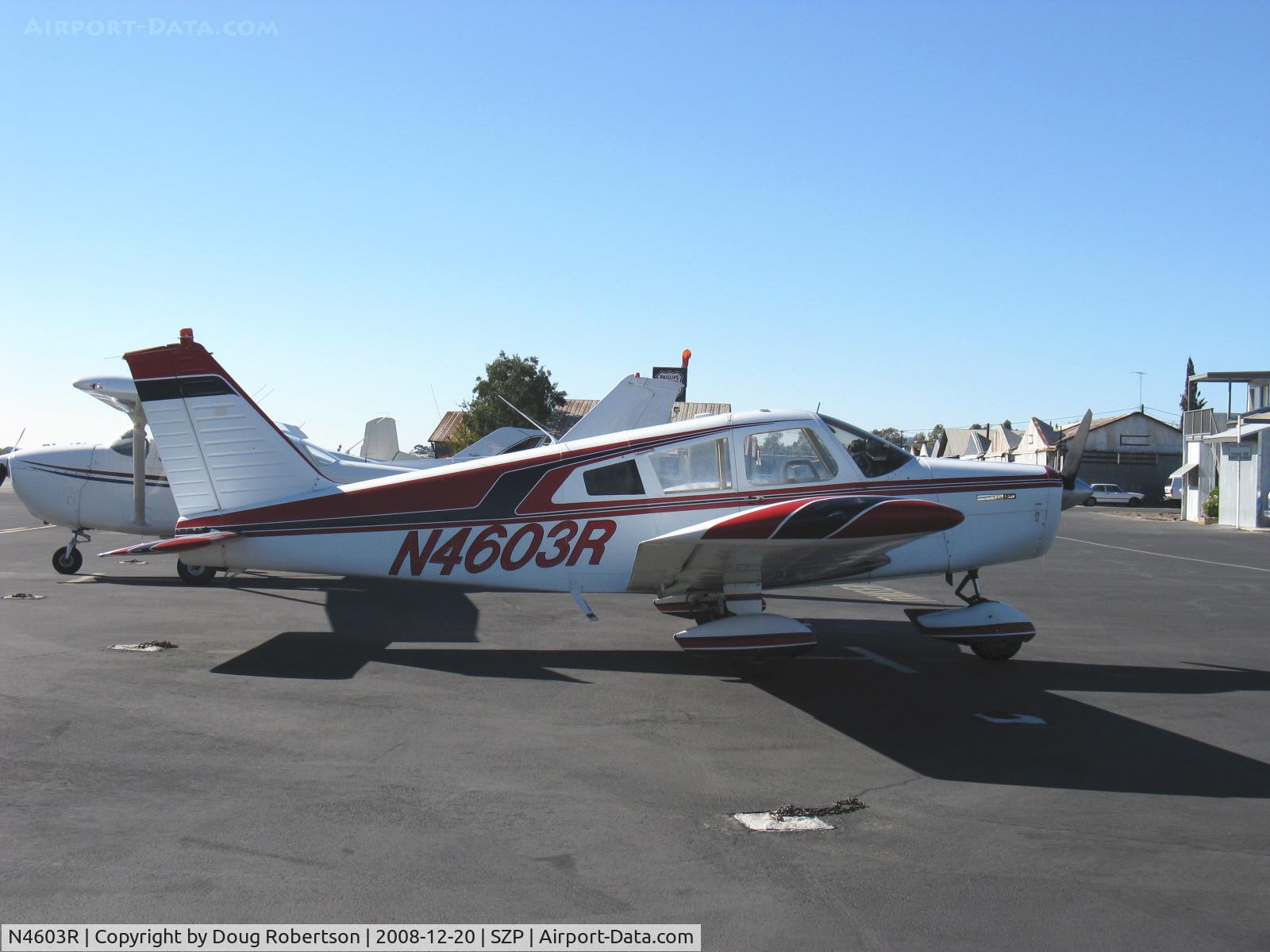 N4603R, 1965 Piper PA-28-140 Cherokee C/N 28-21351, 1965 Piper PA-28-140 CHEROKEE, Lycoming 0-320-E2A 150 Hp