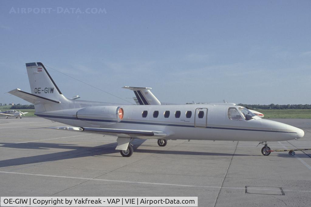 OE-GIW, 1979 Cessna 550 Citation II C/N 550-0008, Air Salzburg Cessna 550 Citation 2