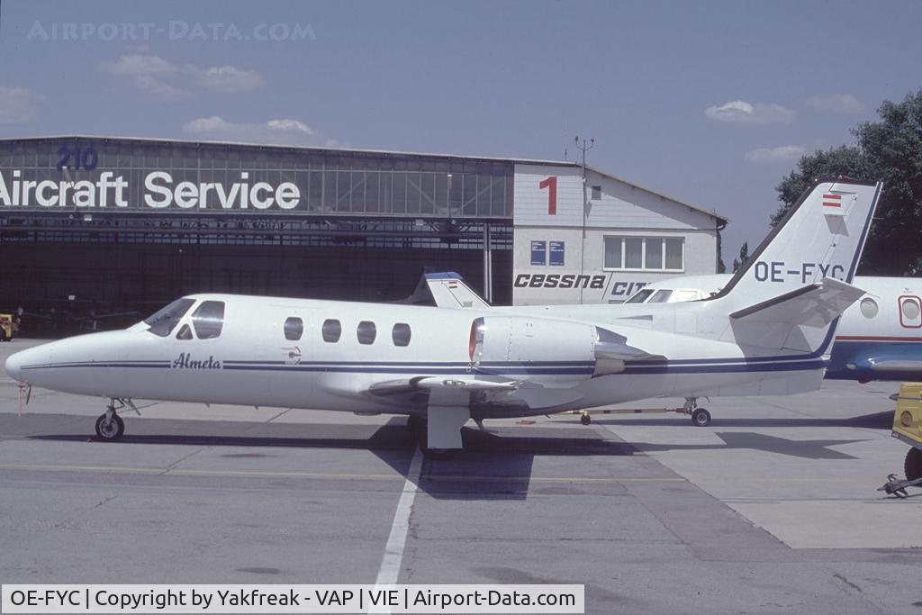 OE-FYC, 1981 Cessna 501 Citation I/SP C/N 501-0207, Almeta Cessna 500 Citation 1