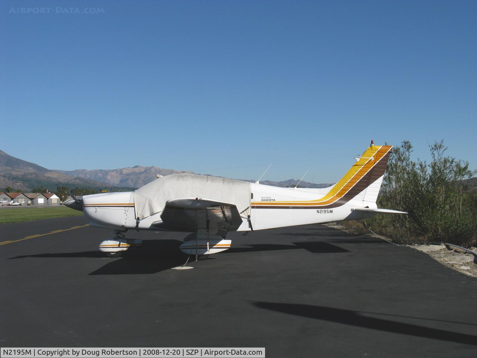 N2195M, 1979 Piper PA-28-236 Dakota C/N 28-7911090, 1979 Piper PA-28-236 DAKOTA, Lycoming O-540-J3A5D 235 Hp