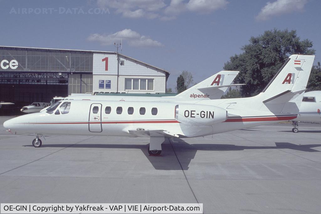 OE-GIN, 1979 Cessna 550 Citation II C/N 550-0069, Alpenair Cessna 550 Citation 2