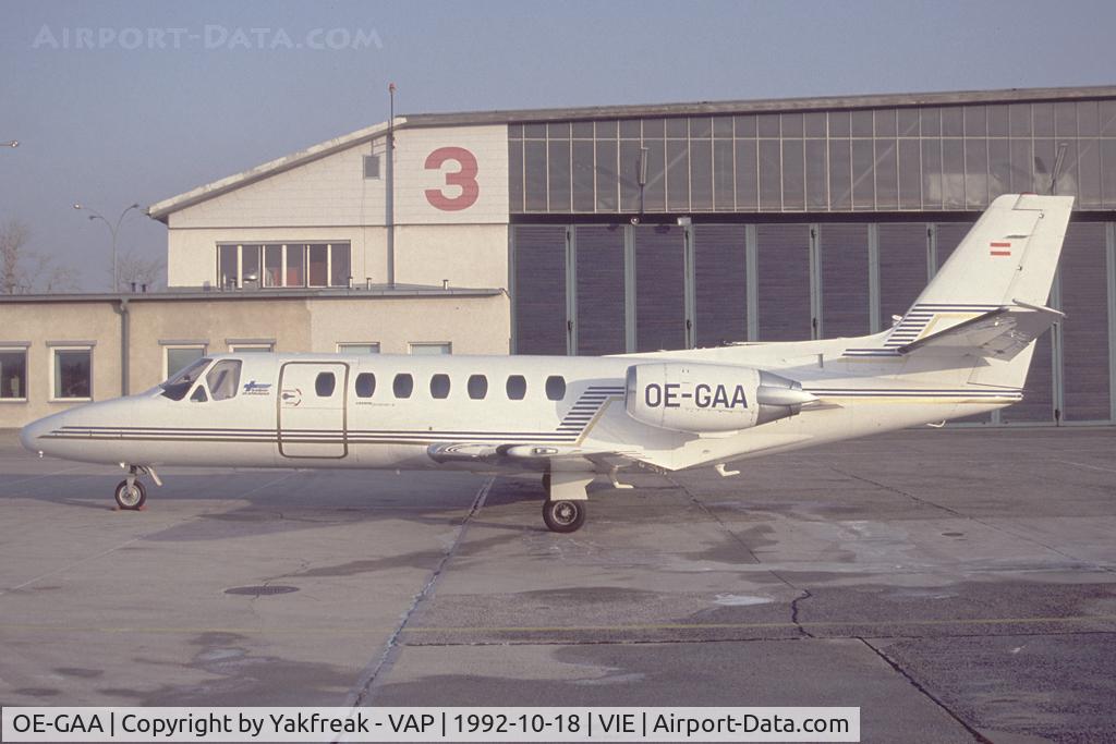OE-GAA, Cessna 560 Citation V C/N 560-0111, Tyrolean Air Ambulance Cessna 560 Citation 5